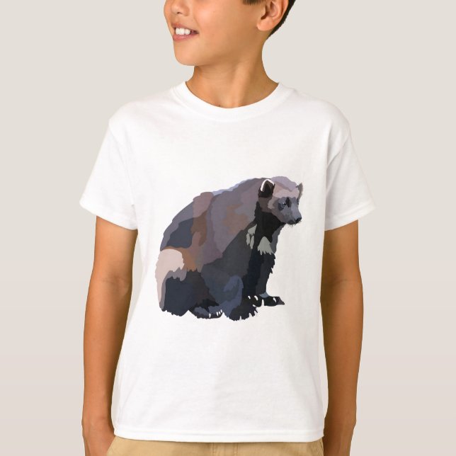 W är för Wolverine T Shirt (Framsida)