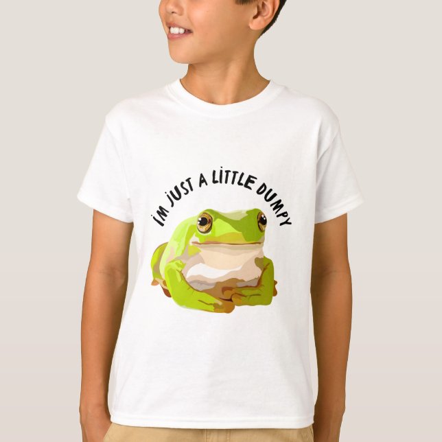 W är till Whites Träd Frog T Shirt (Framsida)