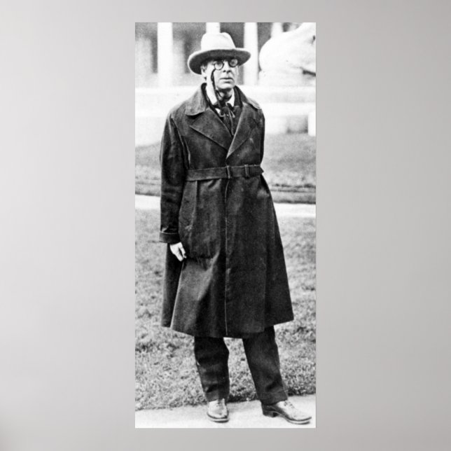 W.B. Yeats, 1923 Poster (Framsidan)