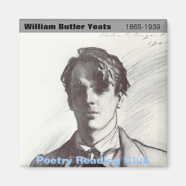 W. B. Yeats Magnet (Framsidan)