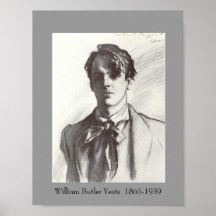 W.B. Yeats Poster