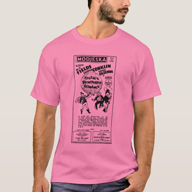 W.C. Sätta in Tillies punkterad romansk T-tröja T-shirt (Framsida)