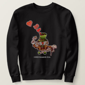 W. Cat Feline T-Shirt! Lång Ärmad Tröja