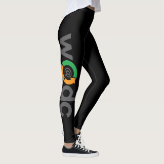 W@DC lägga benen på ryggen Leggings