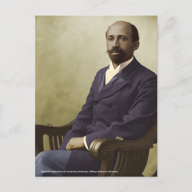 W.E.B. Du Bois Vykort (Framsida)