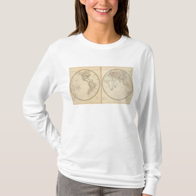 W e-halvklot 2 t shirt (Framsida)