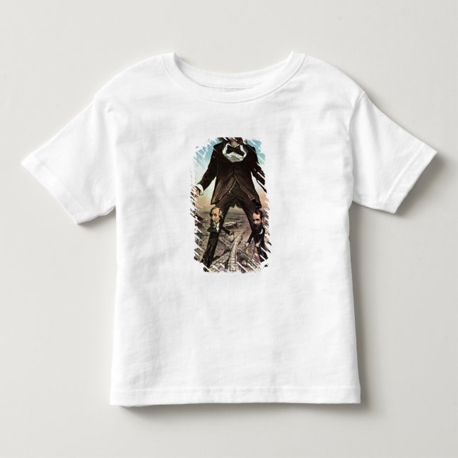 W.H. Vanderbilt som 'en koloss av vägar Tee Shirt (Framsida)