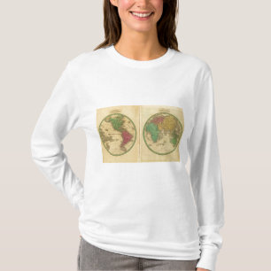 W-halvklot, e-halvklot tee