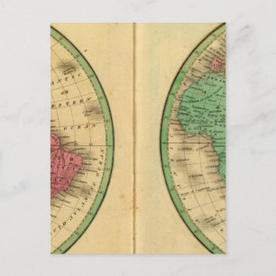 W Hemisphere, E Hemisphere Vykort