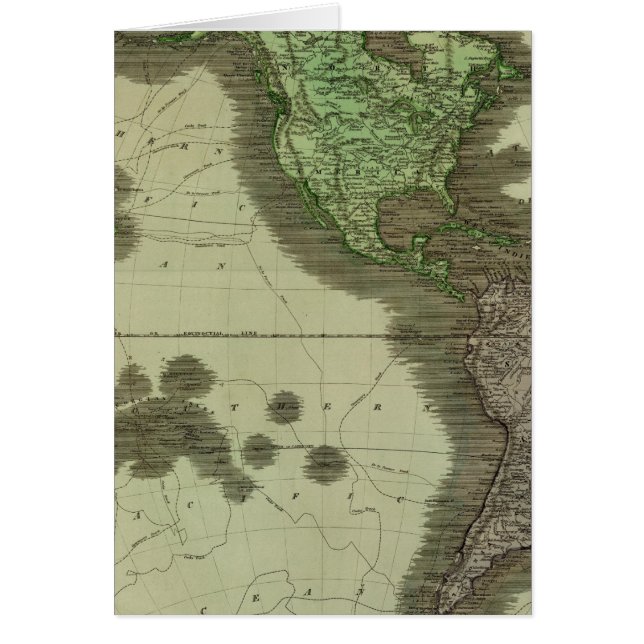 W Hemisphere Hälsningskort (Framsidan)