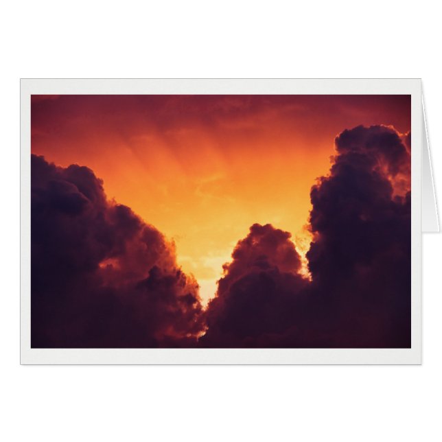 w i väder hälsningskort (Framsidan Horizontal)