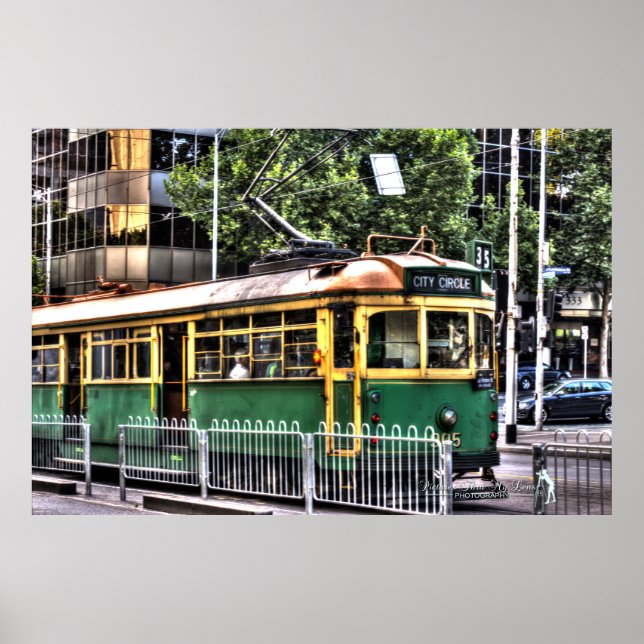W Klass Tram Poster (Framsidan)
