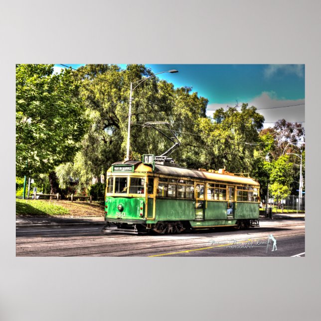 W Klass Tram Poster (Framsidan)