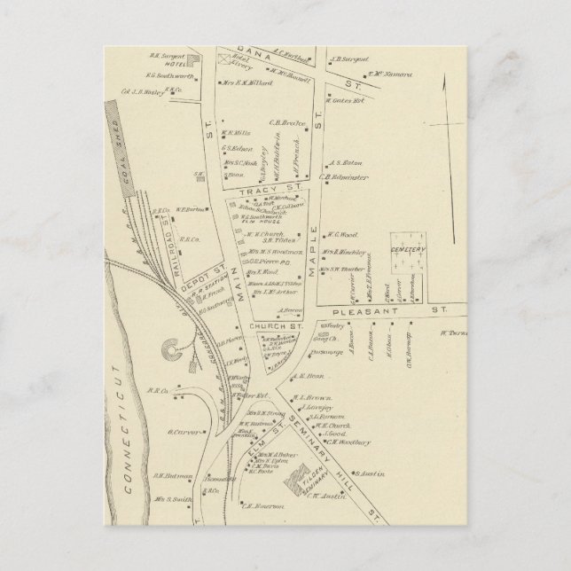 W Libanon PO Vykort (Framsida)