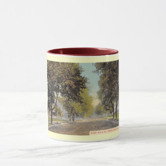 W. Main St., Freehold, New jersey Vintage Stil Mugg