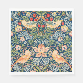 W Morris Strawberry Thief Pappersservett
