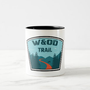 W&OD-spår Två-Tonad Mugg