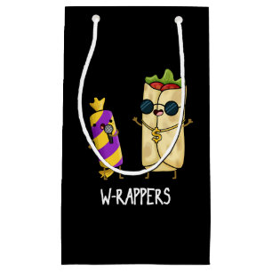 W-rappers Funny Food Pun Mörk BG