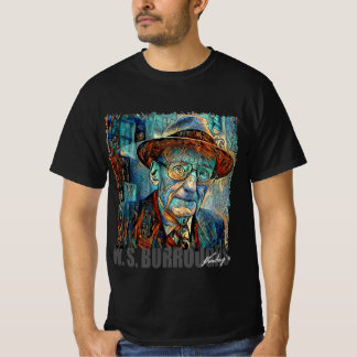 W. S. BURROUGHS - NFT porträtt av Marco Aureggi T Shirt