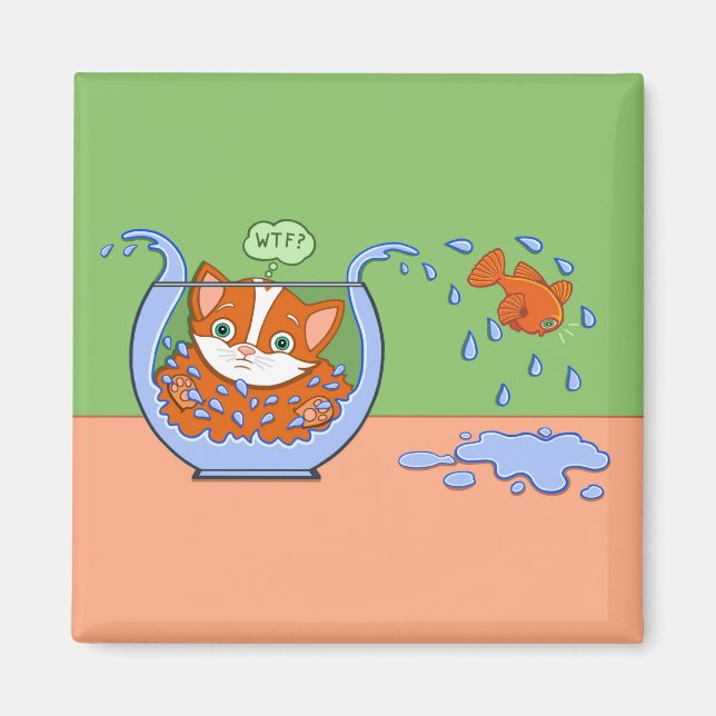 W T F? Magnet (Framsidan)