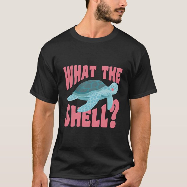 W The Shell Turtle T Shirt (Framsida)