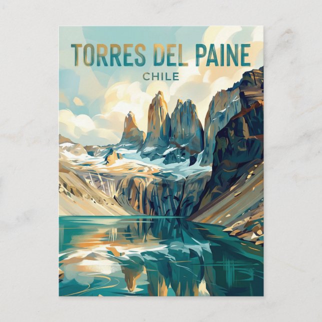 W Trek Chile Vykort (Framsida)