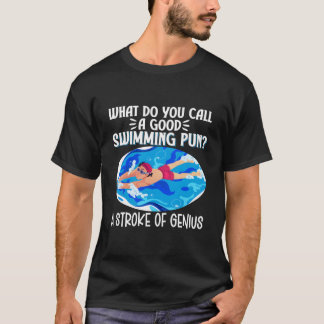 W Vad Kallar Man En Simmande Pun Simmare Sim Humor T Shirt