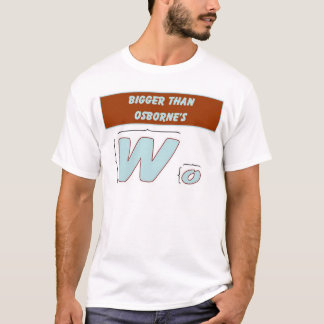 W vs. nolla t-shirt
