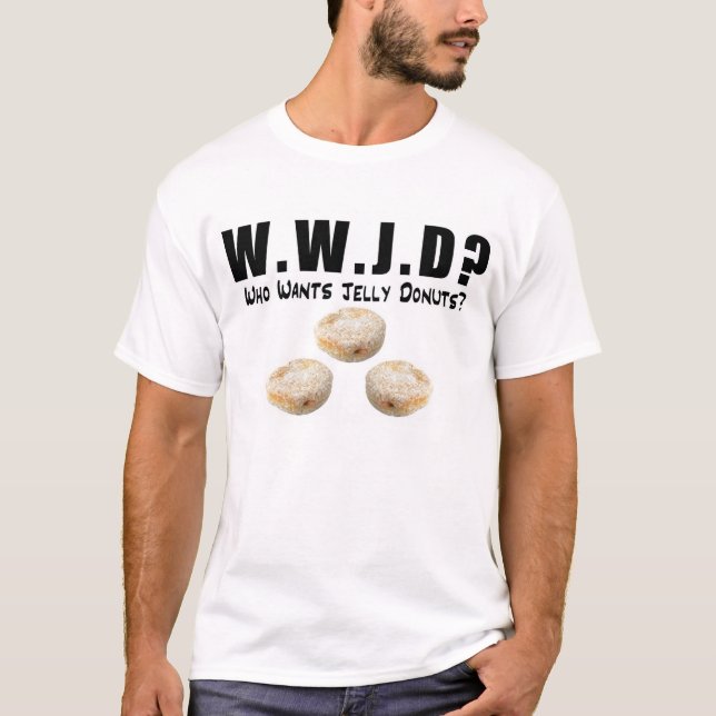 W.W.J.D? T-SHIRT (Framsida)