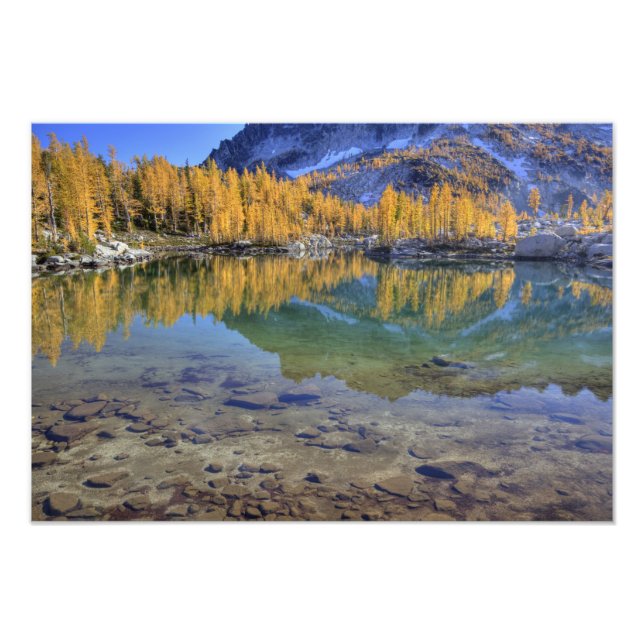 WA, Alpine Lakes Wilderness, Enchantment 3 Fototryck (Framsidan)