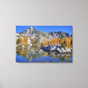 WA, Alpine Lakes Wilderness, Enchantment 4 Canvastryck
