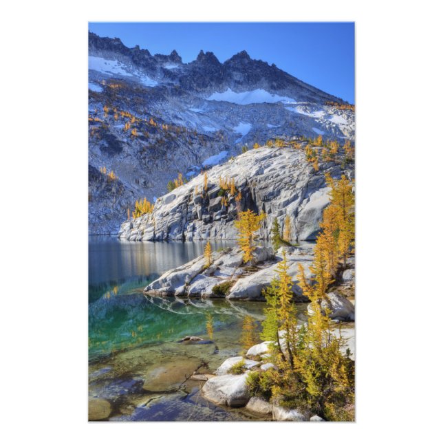 WA, Alpine Lakes Wilderness, Enchantment 4 Fototryck (Framsidan)
