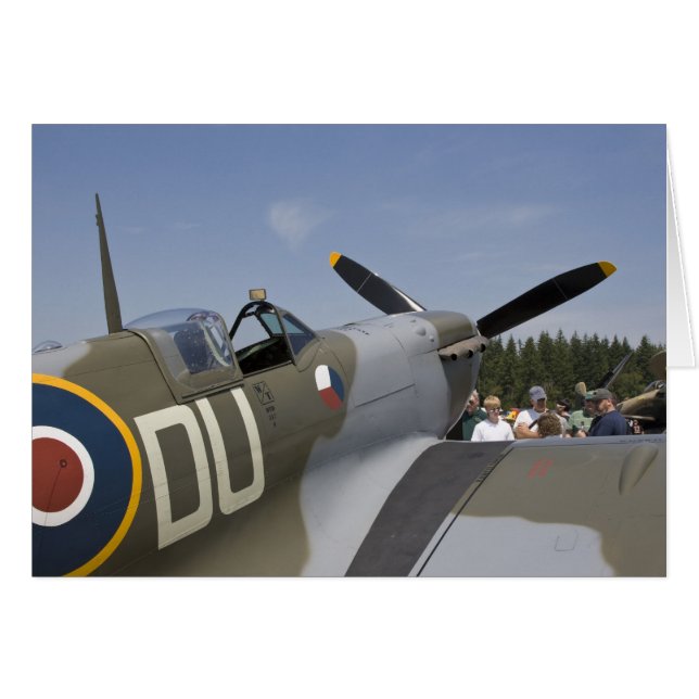 WA, Arlington, Arlington Fly-in, Andra världskrige Hälsningskort (Framsidan Horizontal)