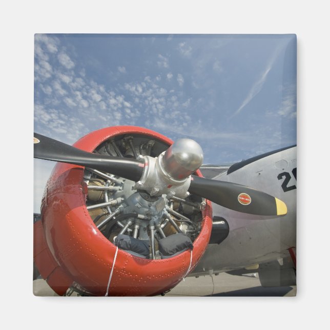 WA, Arlington, Arlington Fly-in, andra världskrige Magnet (Framsidan)