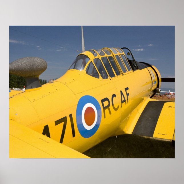 WA, Arlington, Arlington Fly-in, andra världskrige Poster (Framsidan)