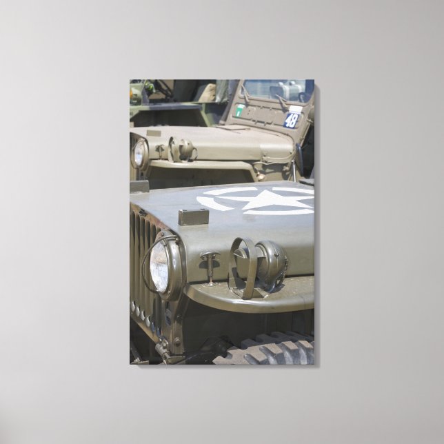 WA, Arlington, Arlington Fly in, Världskrig II 4 Canvastryck (Framsida)