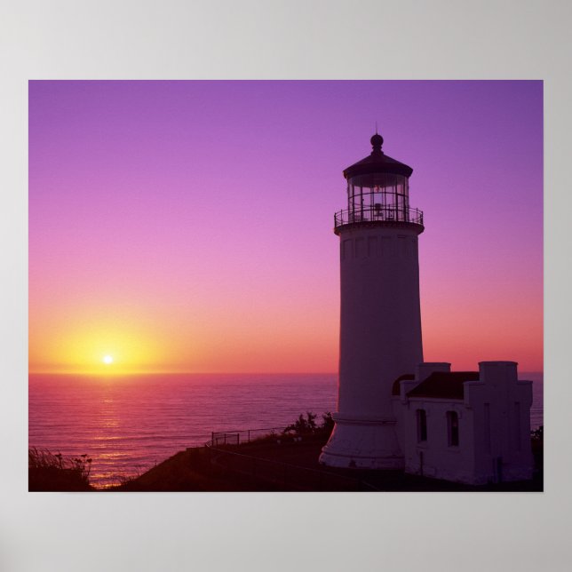 WA, Cape Disappointment State Park, North Head 2 Poster (Framsidan)