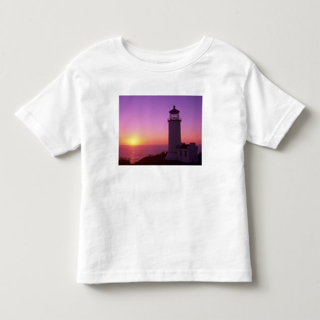 WA, Cape Disappointment State Park, North Head 2 T-shirt (Framsida)