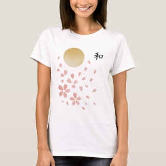 【Wa Harmony Sakura T-Shirt】 T Shirt