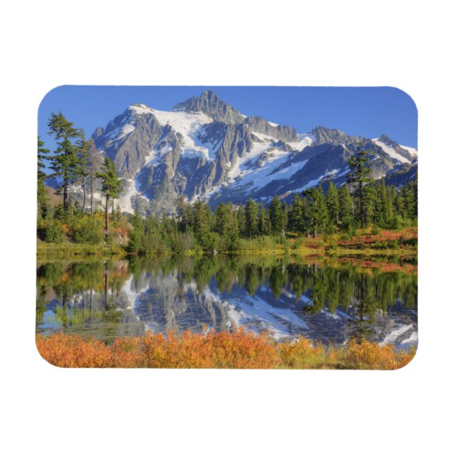 WA, Heather Meadows rekreationsområde, Mt. Magnet (Horisontell)