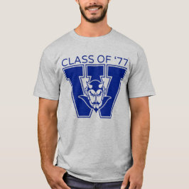 Wa-Hi Klass 1977 Grå T-Shirt