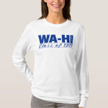 Wa-Hi Klass 1977 Kvinnors Långärmad T-Shirt