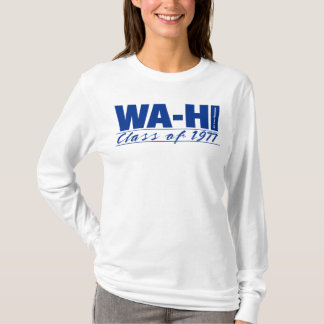 Wa-Hi Klass 1977 Kvinnors Långärmad T-Shirt