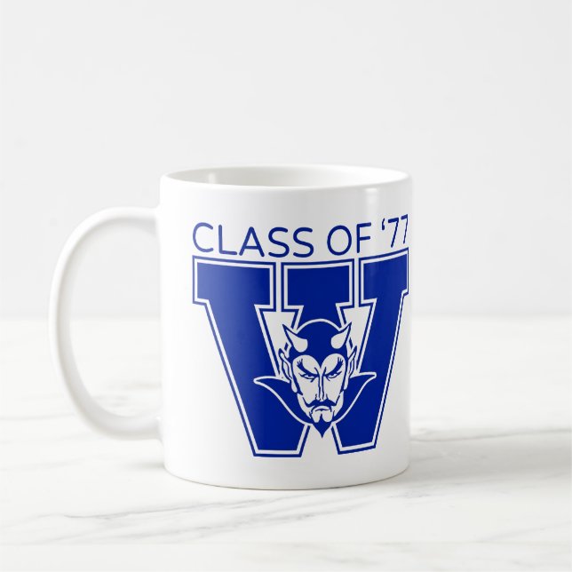 Wa-Hi Klass 1977 Mugg (Vänster)
