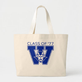 Wa-Hi Klass 1977 Stor Totebag Jumbo Tygkasse