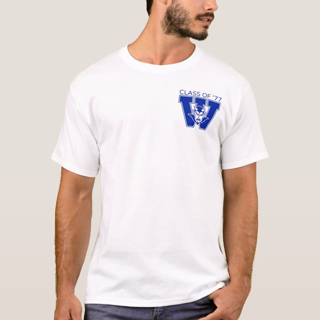 Wa-Hi Klass 1977 T-Shirt (Framsida)