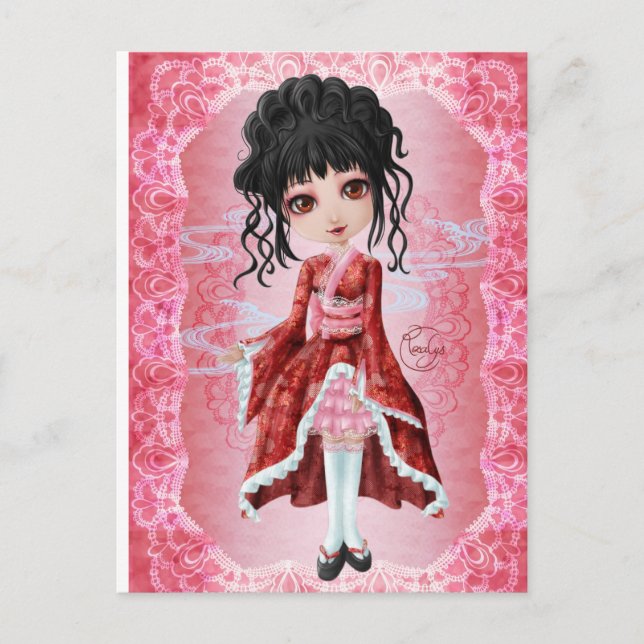 Wa lolita vykort (Framsida)