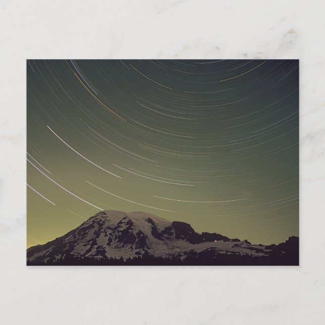 WA, Mount Rainier National Park, Mount Rainier Vykort (Framsida)