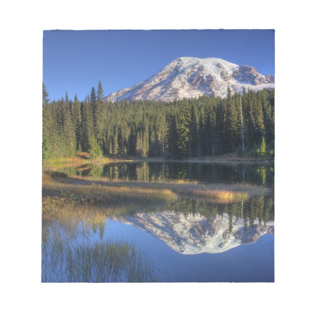 WA, Mt. Rainier nationalpark, Mt. Rainier Anteckningsblock (Framsida)