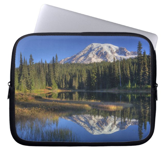 WA, Mt. Rainier nationalpark, Mt. Rainier Laptop Sleeve (Framsidan)